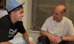 درجال يلتقي محترف بايرن ميونخ يوسف نصراوي وعائلته في ألمانيا